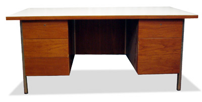 Knoll Small Executive Desk (White Top)