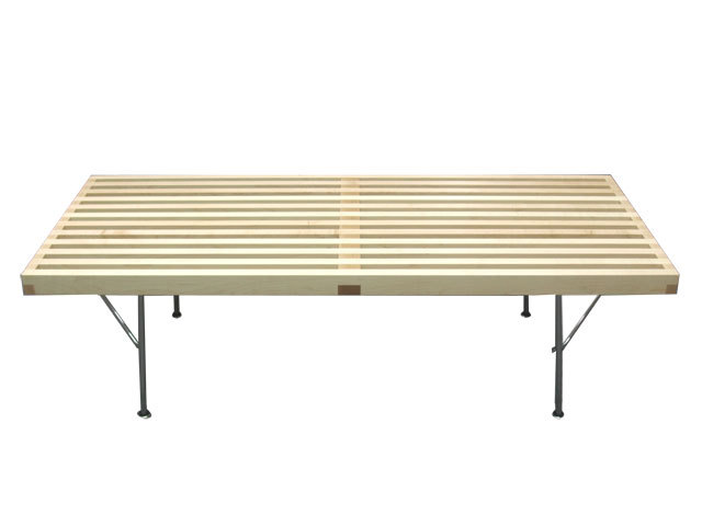 Herman Miller ハーマンミラー Nelson Platform Bench ネルソン プラットフォームベンチ メタルレッグ 120cm