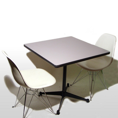 Eames contract base table Gray
