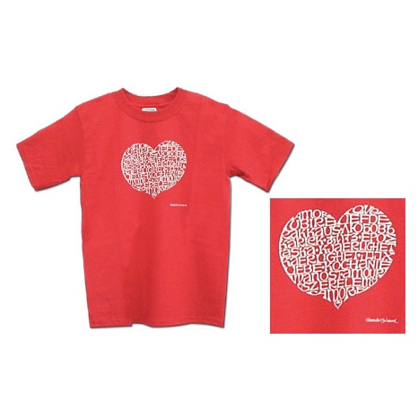 アレキサンダージラードインターナショナルラブハートTシャツ