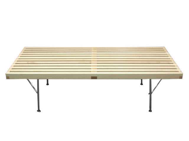 Herman Miller ハーマンミラー Nelson Platform Bench ネルソン プラットフォームベンチ メタルレッグ 120cm