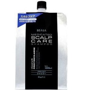 熊野油脂　薬用ビューア スカルプケアリンスインシャンプー 詰替用　 1L