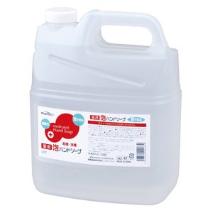 熊野油脂　ファーマアクト　薬用泡ハンドソープボトル４Ｌ