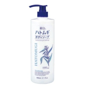 熊野油脂　麗白　ハトムギボディソープ　本体800ｍｌ