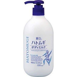 熊野油脂　麗白　ハトムギボディミルク４００ｍｌ