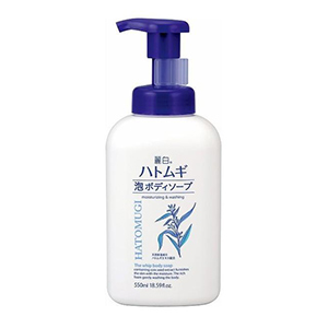 熊野油脂 麗白　ハトムギ泡ボディソープ　本体５５０ｍｌ