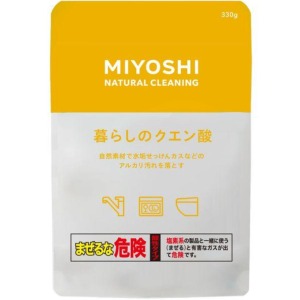 ミヨシ石鹸　暮らしのクエン酸　３３０Ｇ