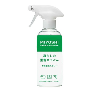 ミヨシ石鹸　暮らしの重曹せっけん泡スプレー　本体　２８０ＭＬ
