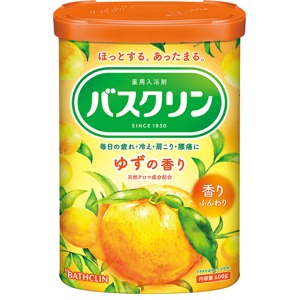 バスクリン　ゆずの香り６００ｇ