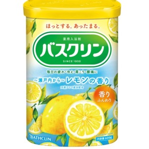 バスクリン レモンの香り　６００ｇ　入浴剤