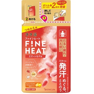 バスクリン　きき湯　炭酸入浴剤 ファインヒートスマートモデルつめかえ５００ｇ
