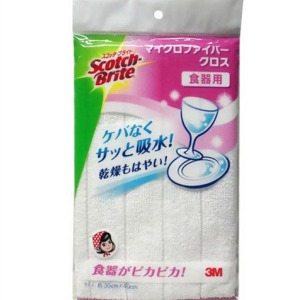 住友スリーエム　スコッチブライト マイクロファイバークロス 食器用　１枚