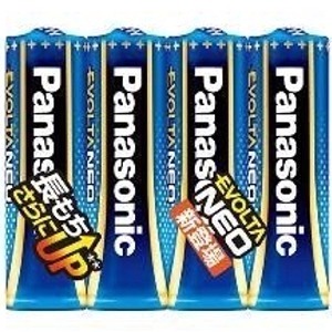 パナソニック　乾電池エボルタネオ単3形4本パック 　1個