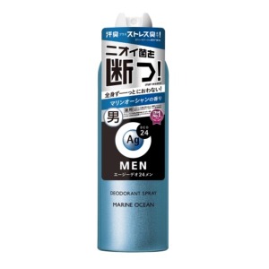 ファイントゥデイ　エージーデオ２４メン　メンズデオドラントスプレーＮマリンオーシャン１８０ｇ