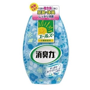 エステー  エールズ　介護家庭用　消臭力　すっきりホワイトソープ　400ml