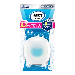 エステー　消臭力 コンパクト トイレ用 リフレッシュサボン 置き型 本体１個
