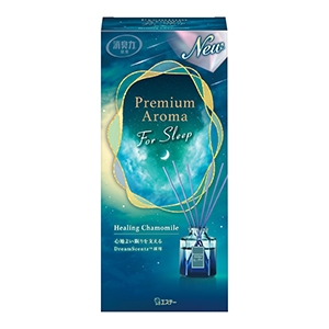 エステー　消臭力 プレミアムアロマ 寝室用 スティック ヒーリングカモミール本体５０ｍｌ