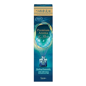 エステー  消臭力 プレミアムアロマ 寝室用 スティック ヒーリングカモミールつめかえ５０ｍｌ