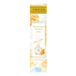 エステー　お部屋の消臭力プレミアムアロマ スティック　つめかえ金木犀６５ｍｌ