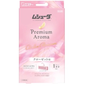 エステー　かおりムシューダ　ＰｒｅｍｉｕｍＡｒｏｍａ１年間有効クローゼット用３個入アーバンロマンス
