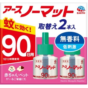 アース製薬　アースノーマット　取替えボトル　９０日用　無香料２本入