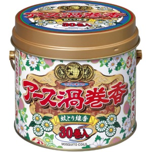 アース製薬　アース渦巻香 缶入 ３０巻