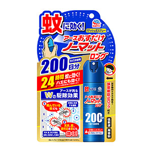 アース製薬  おすだけノーマットロング スプレータイプ２００日分　４１．７ｍｌ