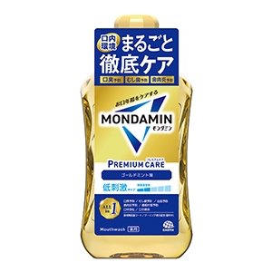 アース製薬　モンダミン　プレミアムケアゴールドミント　１０００ｍｌ