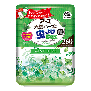 【数量限定】アース製薬　バポナ天然ハーブの虫よけ２６０日用ミントハーブの香り３８０ｇ