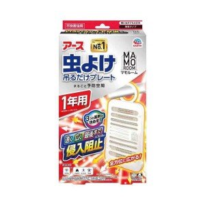 アース製薬　 マモルーム 虫よけ 吊るだけプレート １年用 １個
