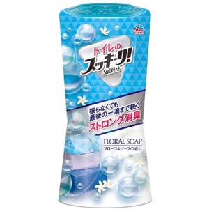 アース製薬　トイレのスッキーリ！　フローラルソープの香り　　400ｍｌ