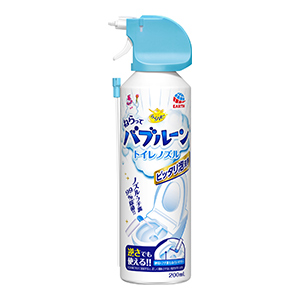 アース製薬　らくハピ ねらってバブルーン トイレノズル２００ｍｌ