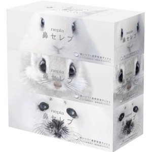 王子ネピア ネピア鼻セレブティシュ　３個パック