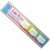 エビス　ハブラシキャップ抗菌大人用３本