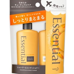 花王　エッセンシャルリッチプレミアシャンプーコンディショナーミニセット９０ＭＬ