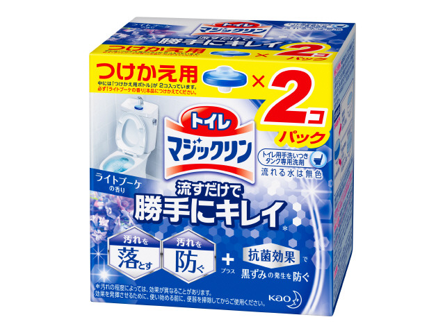 花王　トイレマジックリン 流すだけで勝手にキレイライトブーケ詰替×２個入