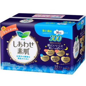 花王　ロリエエフ　多い夜用　安心吸収　羽つき　１０コ