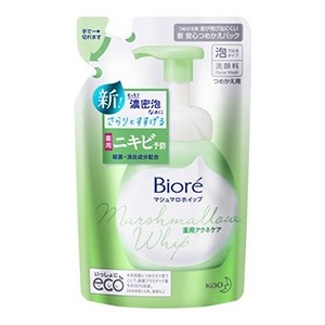 花王　ビオレ　マシュマロホイップ　アクネケア　つめかえ用１３０ｍｌ