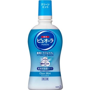 花王　薬用ピュオーラ 洗口液 クリーンミント　 420ml