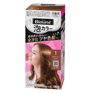 花王　ブローネ　泡カラー　１　スタイリッシュブラウン　１０８ｍｌ白髪染め