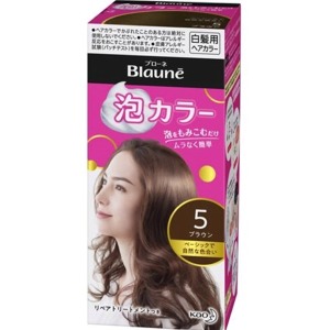 花王　ブローネ 泡カラー ５ ブラウン　 1セット
