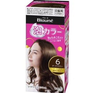 花王　ブローネ 泡カラー ６ ダークブラウン　1セット