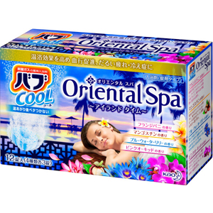 花王　バブ クール オリエンタルスパ アイランドタイム　12個入