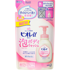 花王　ビオレu 泡で出てくるボディウォッシュ つめかえ用 480ml