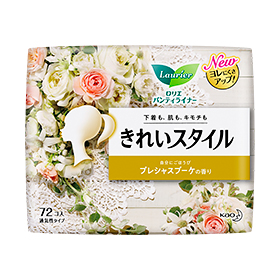 花王　ロリエ きれいスタイル　プレシャスブーケの香り　 72個