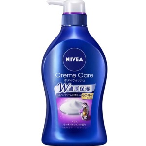 花王　ニベア　クリームケア　ボディウォッシュ　パリスリッチパルファンの香り　ポンプ 480ｍｌ