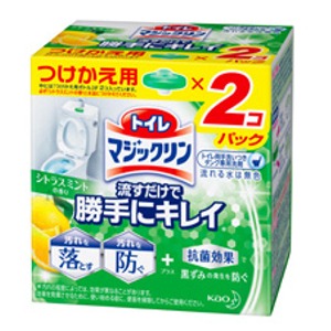 花王　トイレマジックリン　勝手にキレイ　シトラス　付替８０ｇ×２個