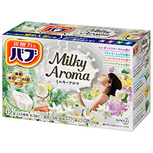 花王　バブ　ミルキーアロマ１２錠入