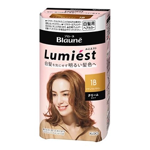 花王　ブローネ　ルミエスト　ヘアカラー　１Ｂ　ナチュラルブラウン１セット