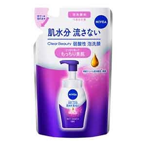 花王　ニベア クリームケア 弱酸性 泡洗顔 つめかえ１３０ｍｌ